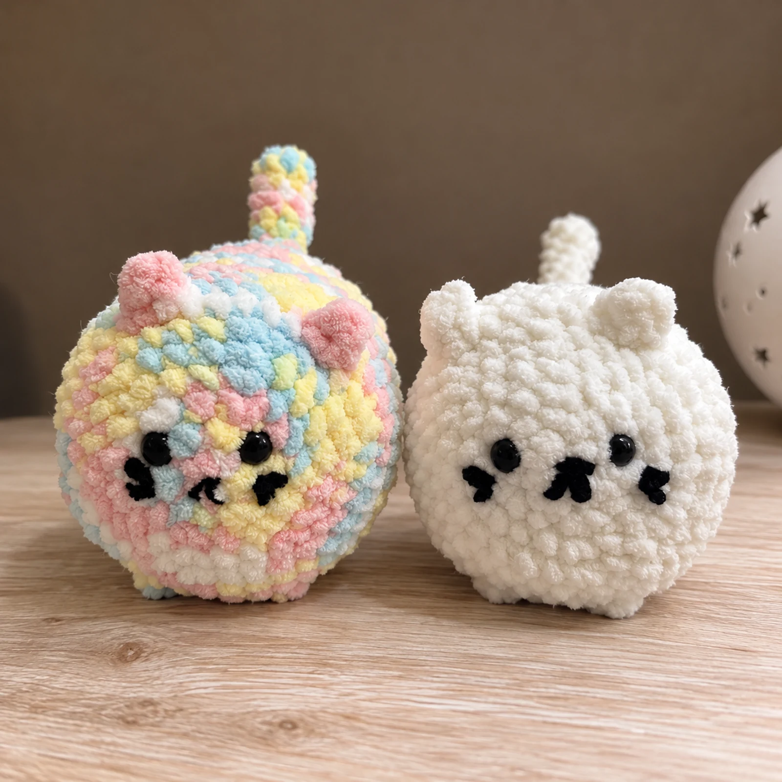 Photo of Pastel cat plushies
